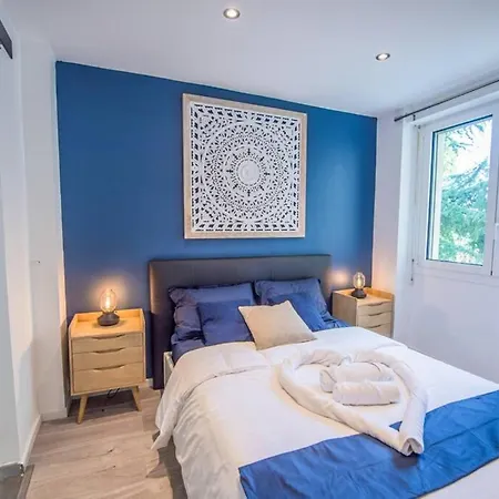 4 Couchages Climatisé Direct Wifi Parking Appartement *