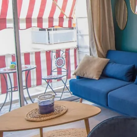 4 Couchages Climatise Direct Wifi Parking Apartment Antibes