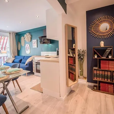 4 Couchages Climatisé Direct Wifi Parking Appartement Antibes