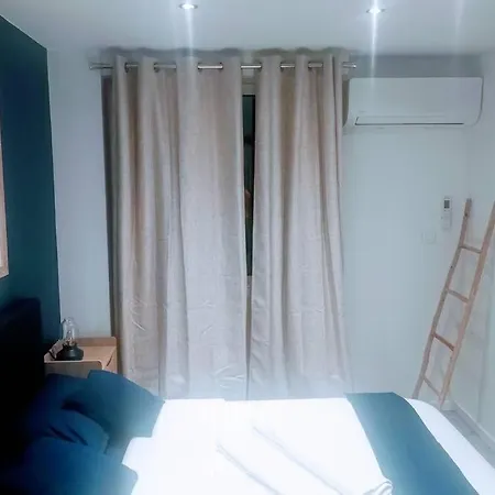 公寓 4 Couchages Climatise Direct Wifi Parking 昂蒂布