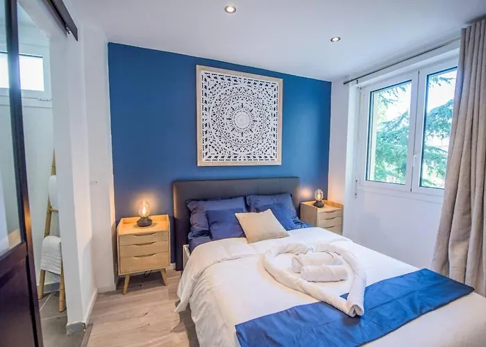 4 Couchages Climatise Direct Wifi Parking Apartman *