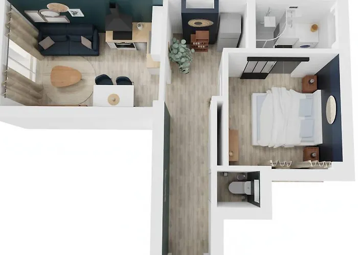 Apartman 4 Couchages Climatise Direct Wifi Parking