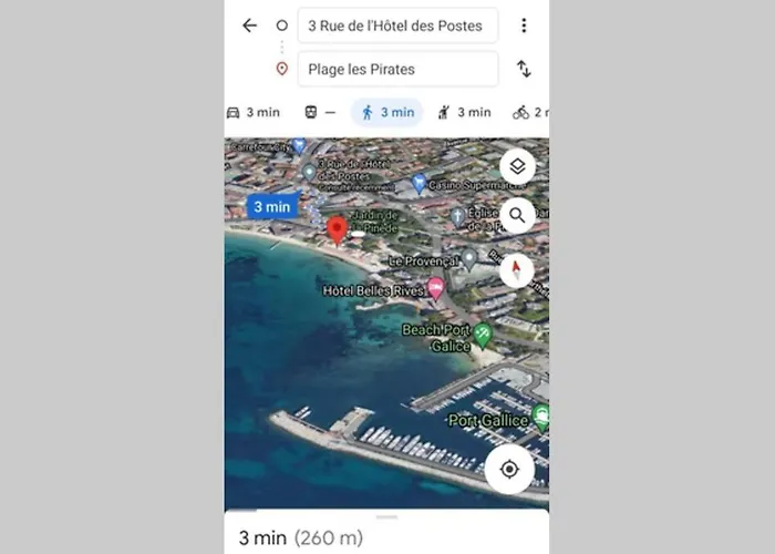 Apartman 4 Couchages Climatise Direct Wifi Parking Antibes