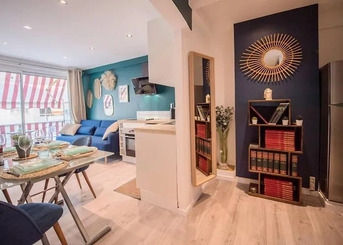 4 Couchages Climatise Direct Wifi Parking Apartman Antibes